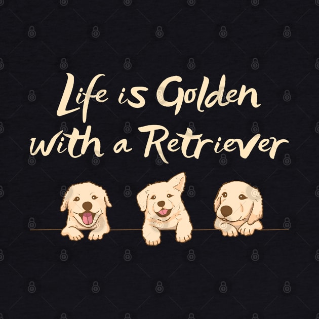 Golden Retriever Quote by HobbyAndArt